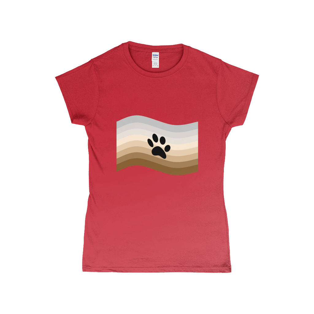 Furry Pride Flag Fitted Tshirt | Choose Your Flag | Gildan