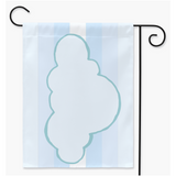 Cloudgender Pride Yard and Garden Flags | Single Or Double-Sided | 2 Sizes | Gender Identity and Expression