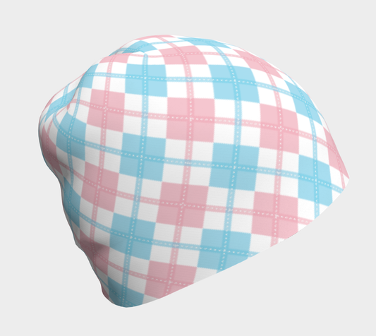 Transgender Argyle Beanie