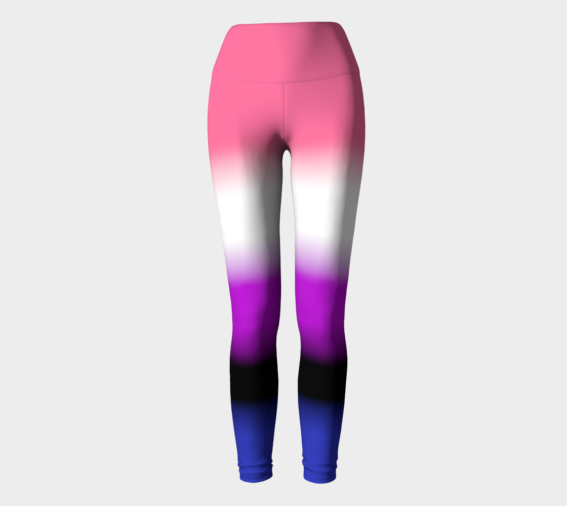 Genderfluid Gradient Yoga Leggings