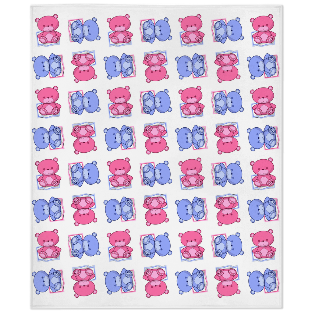 Teddy Bear Minky Blankets | ABDL