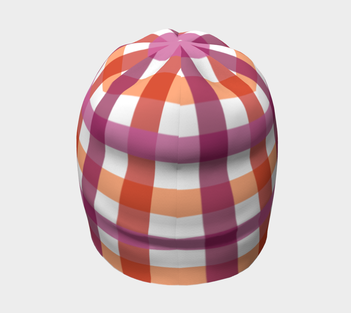 Lesbian - V1 Gingham Beanie