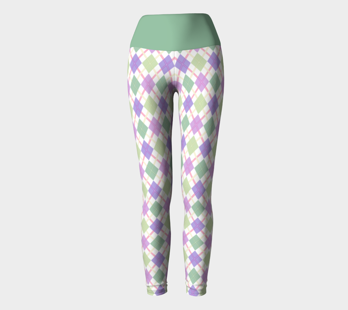 Genderfae Argyle Yoga Leggings