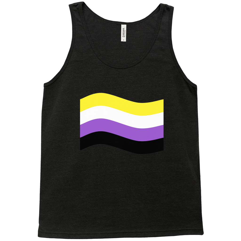 Gender Pride Flag Relaxed Fit Tank Tops | Choose Your Flag | Bella + Canvas