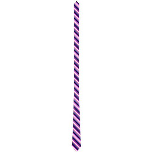 Genderfluid Striped Pride Patterned Neck Ties