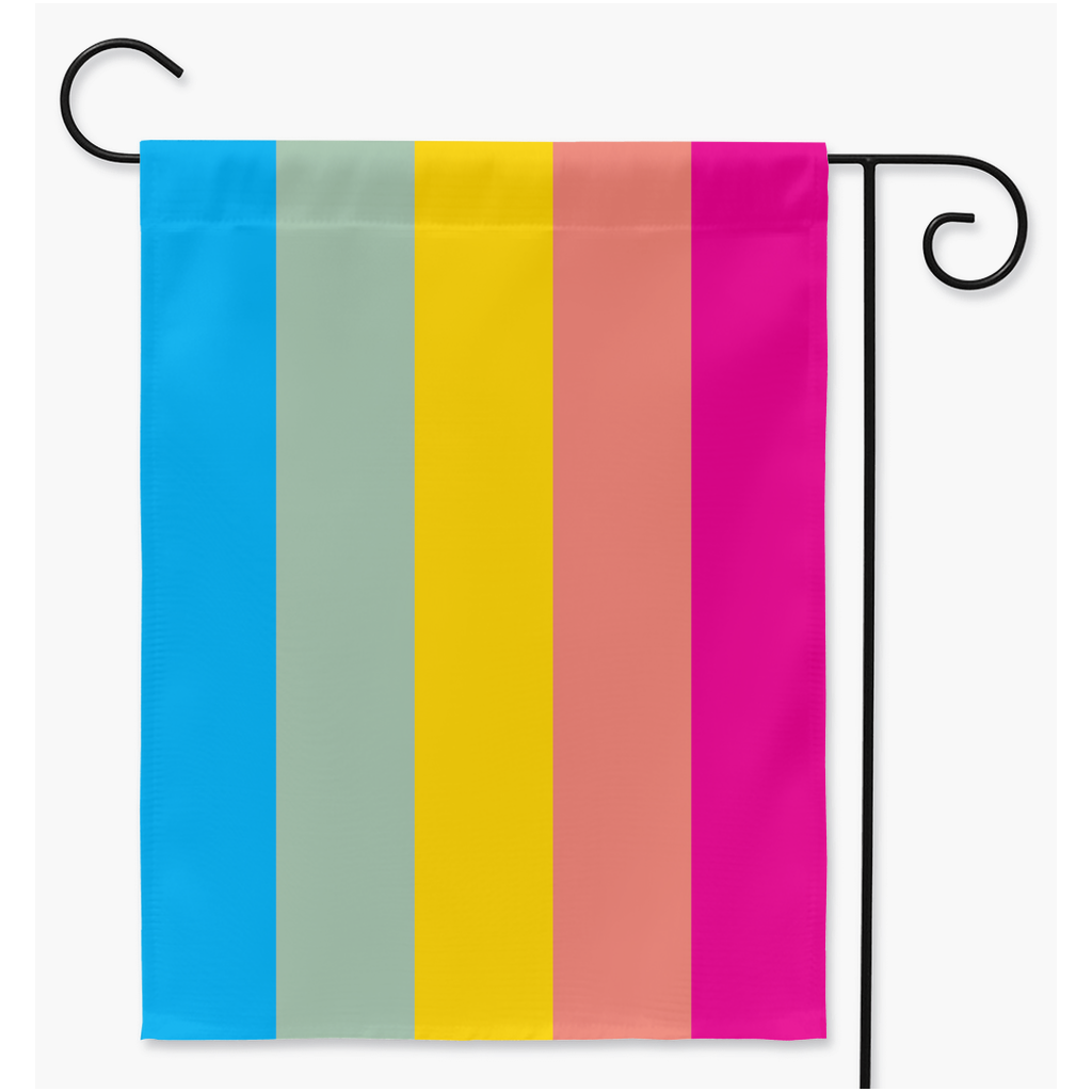 Panflux Yard and Garden Flags | Single Or Double-Sided | 2 Sizes | Romantic and Sexual Orientations