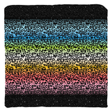 Leopard Print Gradient Pattern Throw Pillows | Multiple Sizes | Choose Your Colourway