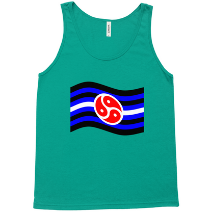 Kink and Fetish Pride Flag Relaxed Fit Tank Tops | Choose Your Flag | Bella + Canvas