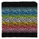 Leopard Print Gradient Pattern Throw Pillows | Multiple Sizes | Choose Your Colourway