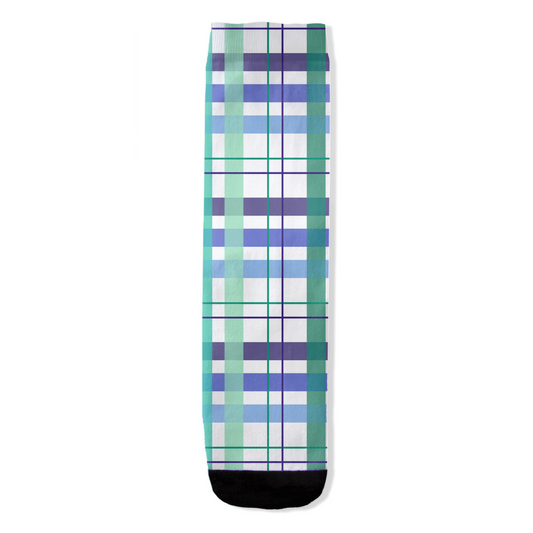 Gay Man (formerly Vincian - V2) Tartan Plaid All-Over Print Socks