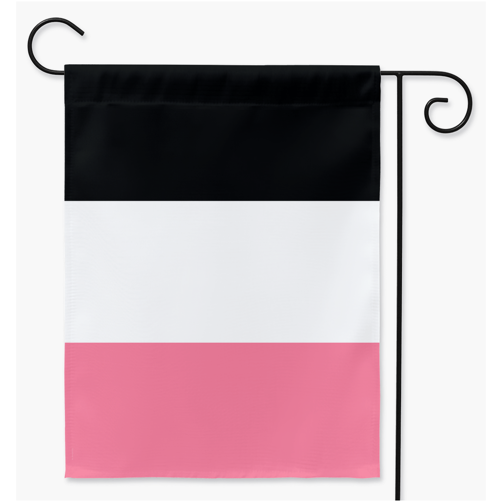 Femaric Yard and Garden Flags | Single Or Double-Sided | 2 Sizes | Romantic and Sexual Orientations