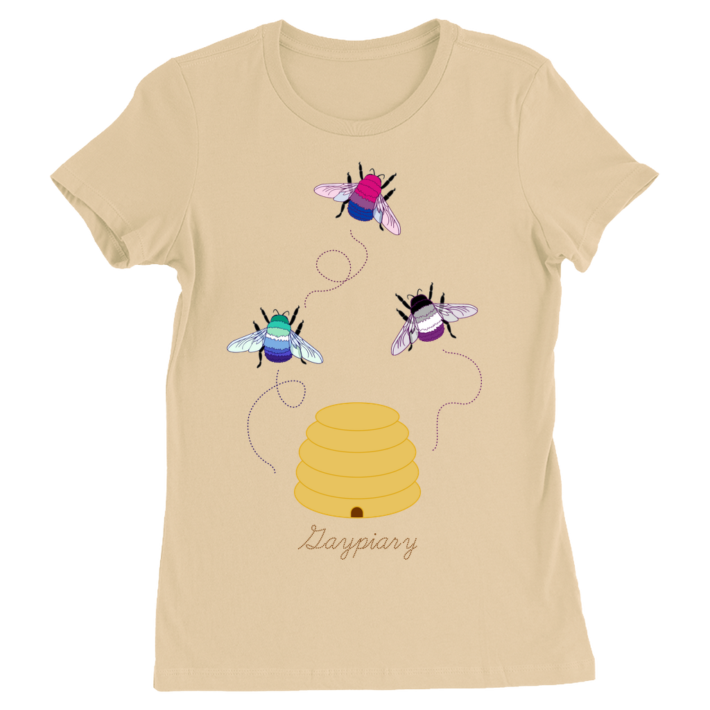 3 Bumblebees - Gaypiary DARK Fitted Tshirt | Bella + Canvas Apparel ninjaferretart