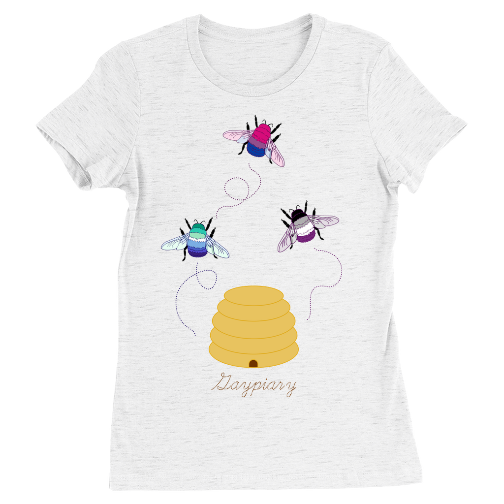 3 Bumblebees - Gaypiary DARK Fitted Tshirt | Bella + Canvas Apparel ninjaferretart