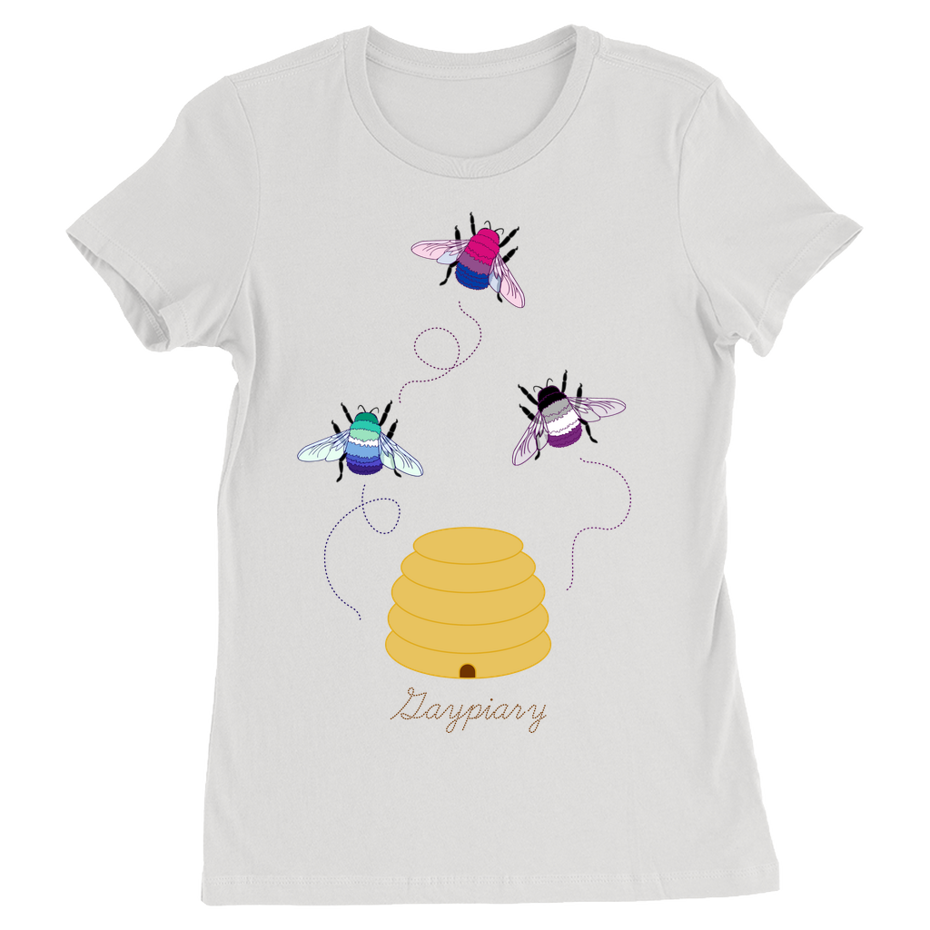 3 Bumblebees - Gaypiary DARK Fitted Tshirt | Bella + Canvas Apparel ninjaferretart