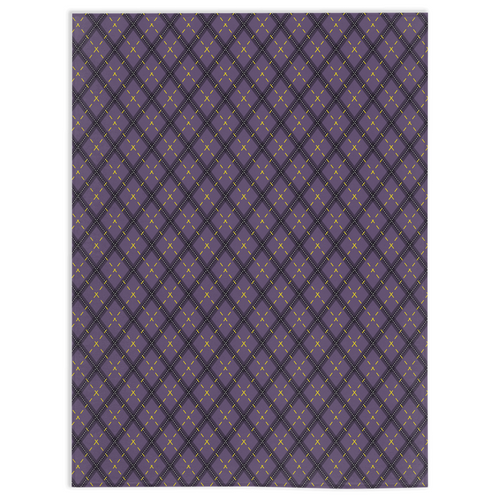 Nonbinary Dark Argyle Plaid Pride Minky Blankets