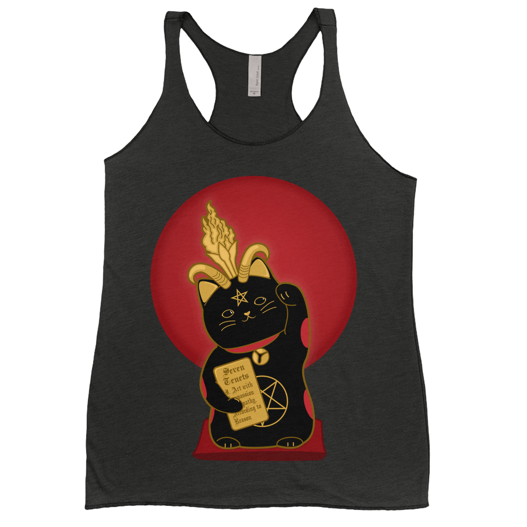 Lucky Catomet Racerback Tank Top | Next Level