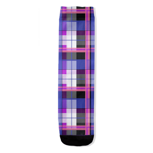 Genderfluid  Plaid All-Over Print Socks