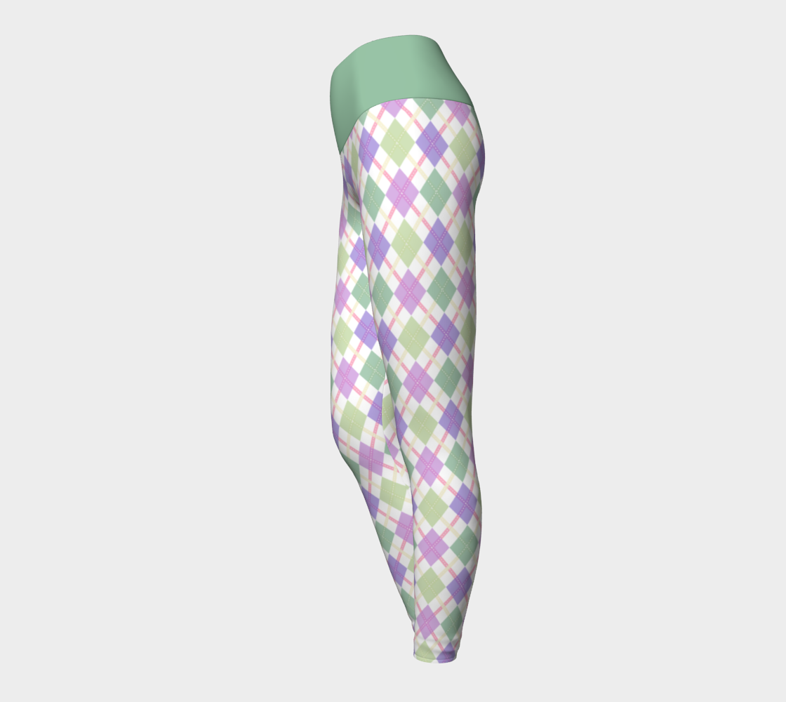 Genderfae Argyle Yoga Leggings