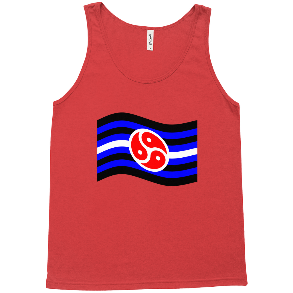 Kink and Fetish Pride Flag Relaxed Fit Tank Tops | Choose Your Flag | Bella + Canvas