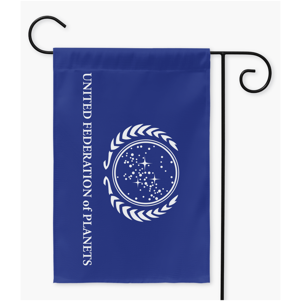 Custom for J.K.  Federation Yard & Garden Flag