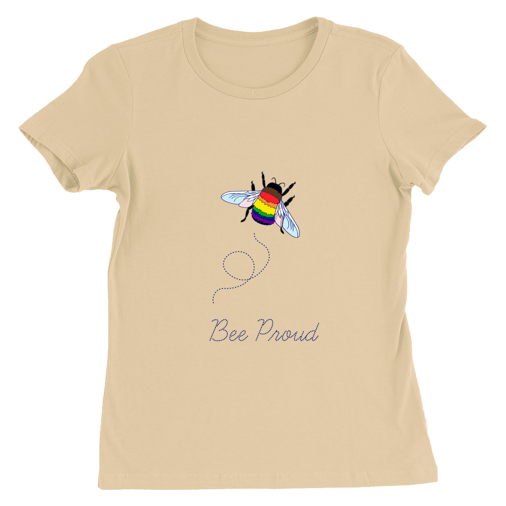 T-shirts ajustés Bumblebee Pride Pun - LIGHT | Choisissez votre coloris et votre jeu de mots | Bella + Toile