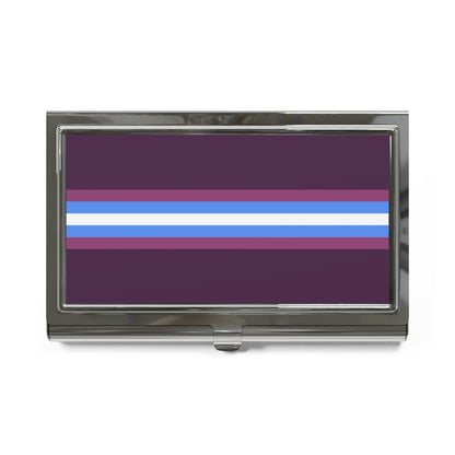 Gender Pride Flag Business Card Holder/Slim Wallet | Accessories | Choose Your Flag | Gender Identity and Presentation