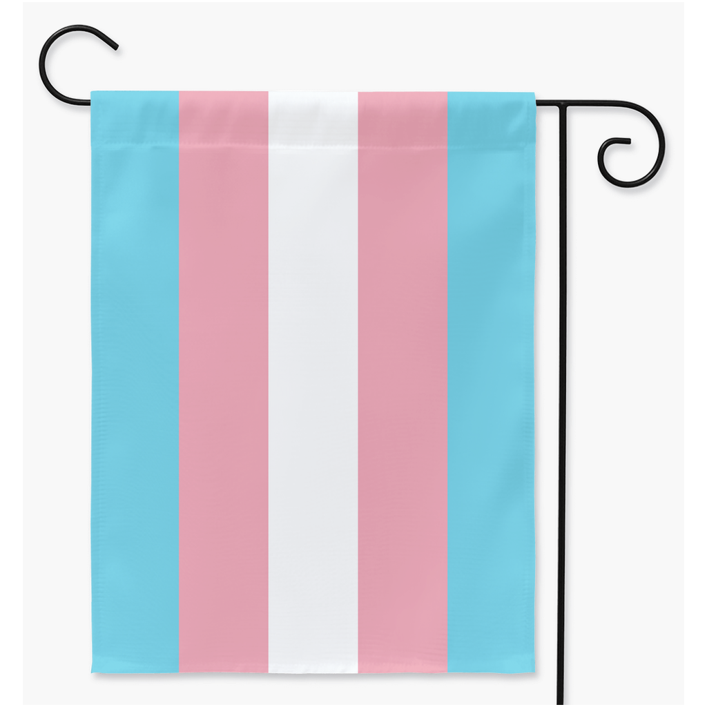 Transgender - V1 Pride Yard and Garden Flags | Single Or Double-Sided | 2 Sizes