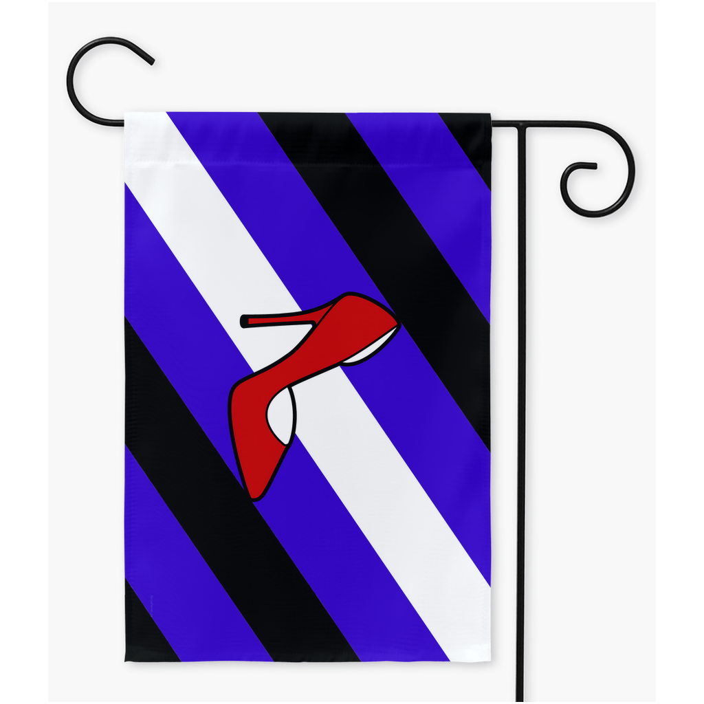 High Heels Fetish Yard and Garden Flags | Single Or Double-Sided | 2 Sizes