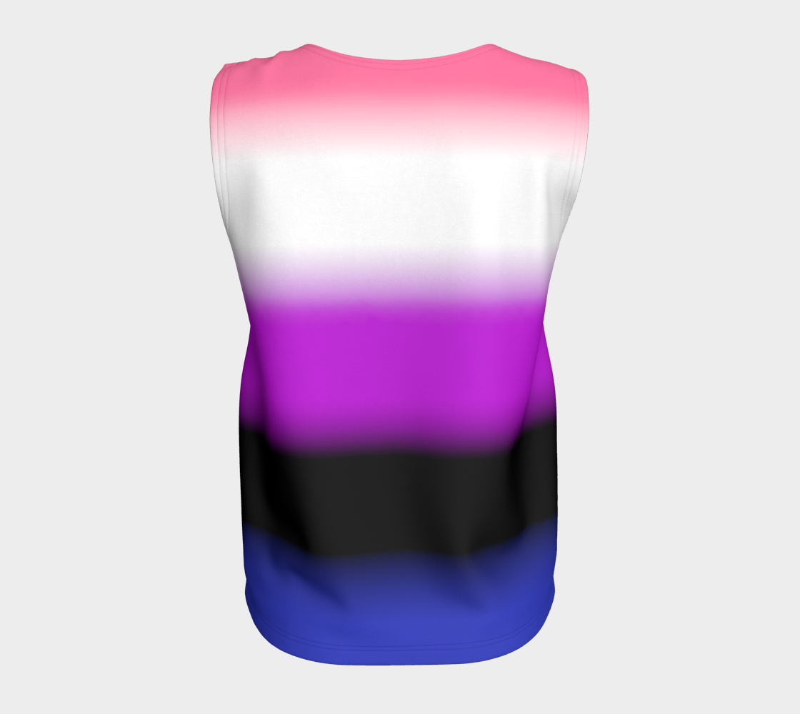 Genderfluid Gradient Loose Tank