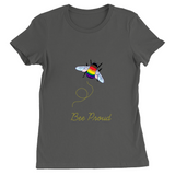 T-shirts ajustés Bumblebee Pride Pun - DARK | Choisissez votre coloris et votre jeu de mots | Bella + Toile