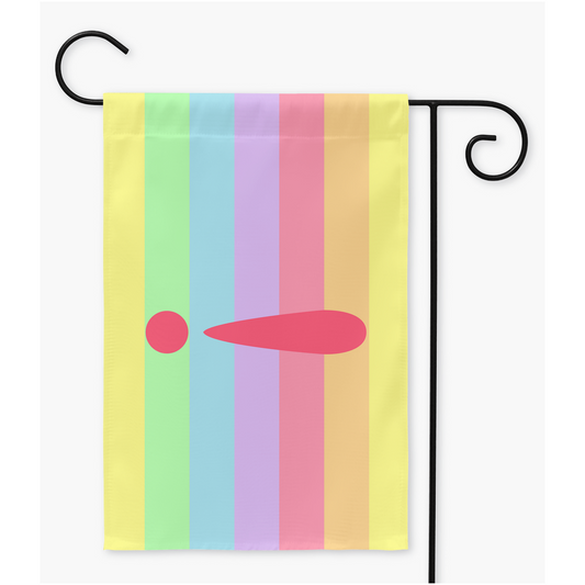 Condigirl Pride Yard and Garden Flags | Single Or Double-Sided | 2 Sizes | Gender Identity and Expression