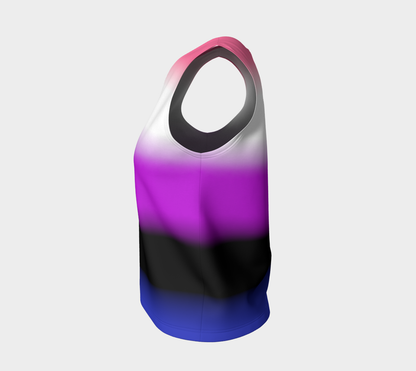 Genderfluid Gradient Loose Tank