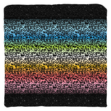 Leopard Print Gradient Pattern Throw Pillows | Multiple Sizes | Choose Your Colourway