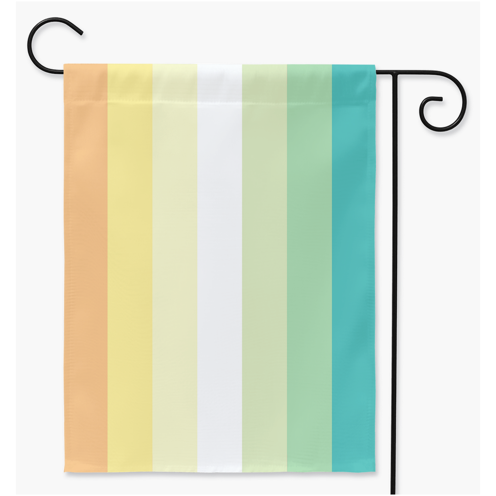 Genderflorer Pride Yard and Garden Flags  | Single Or Double-Sided | 2 Sizes