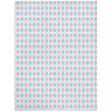 Transgender Argyle Pride Minky Blankets