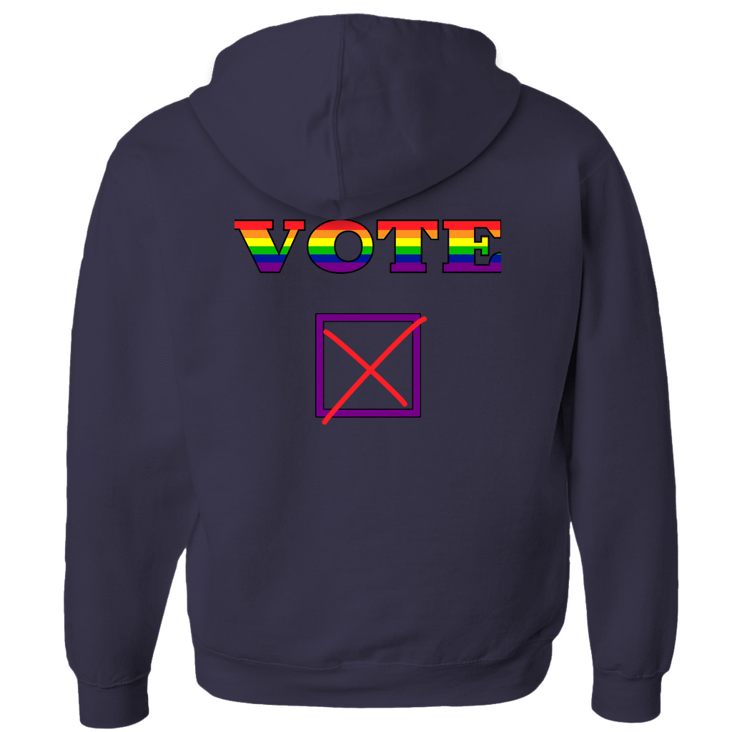 Vote Unisex Hoodies (Zip-up) | Choose Your Colourway