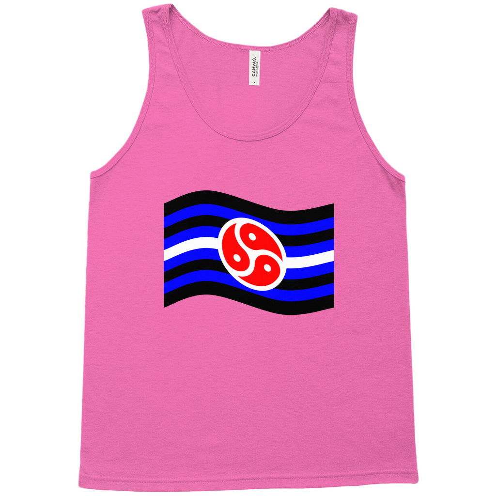 Kink and Fetish Pride Flag Relaxed Fit Tank Tops | Choose Your Flag | Bella + Canvas