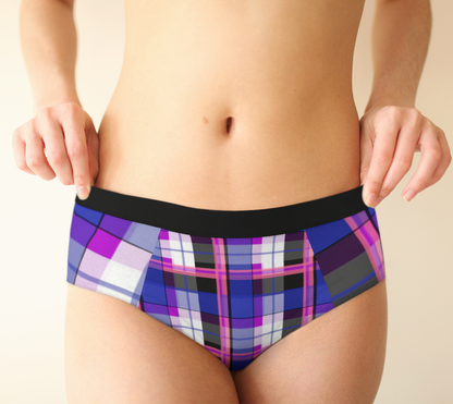 Genderfluid Plaid Briefs