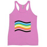 Orientation Pride Flag Fitted Racerback Tank Tops | Choose Your Flag