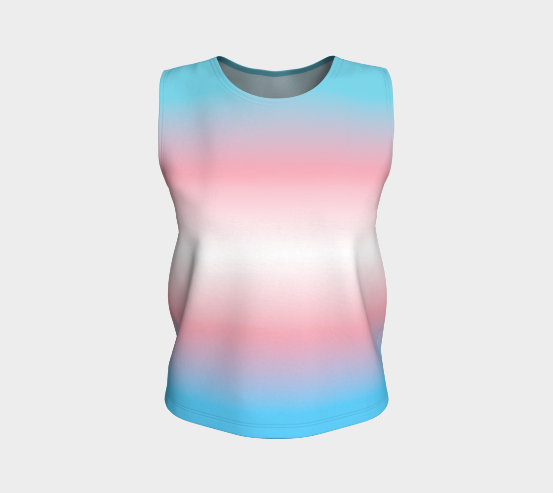 Transgender Gradient Loose Tank