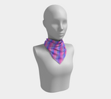 Foulard carré omnisexuel Argyle