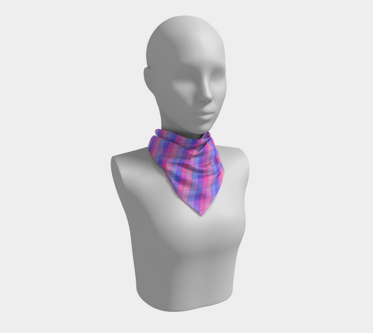 Omnisexual Argyle  Square Scarf