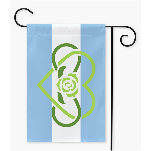Polyamory - V3 - Achillean Yard and Garden Flags | Single Or Double-Sided | 2 Sizes