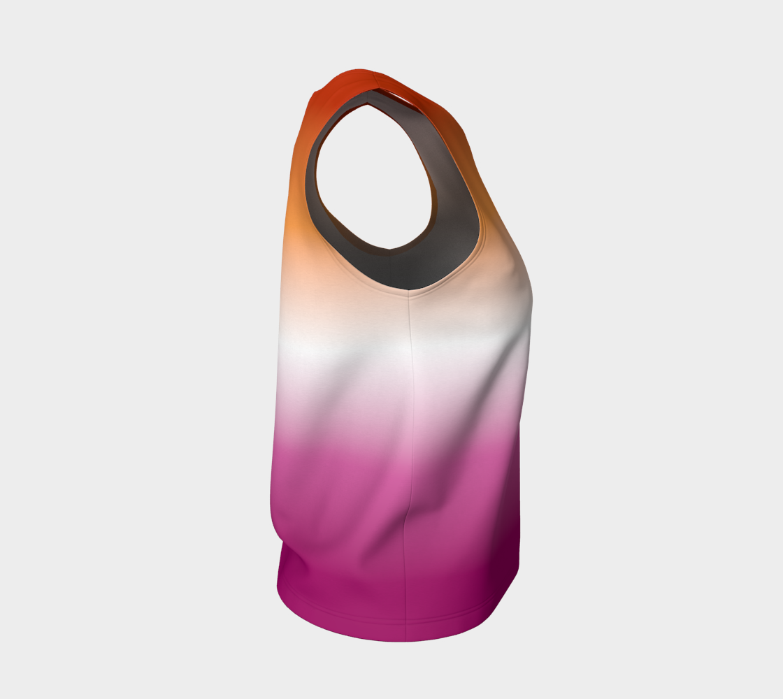 Lesbian - V1 Gradient Loose Tank (Long)