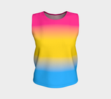 Débardeur ample dégradé pansexuel (long)