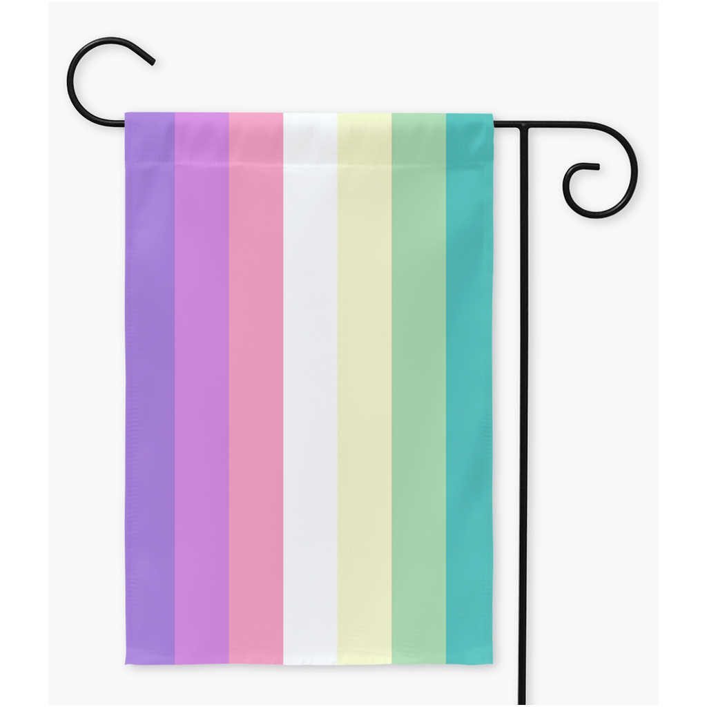 Genderfaer Pride Flags  | Single Or Double-Sided | 2 Sizes | Gender Identity and Presentation