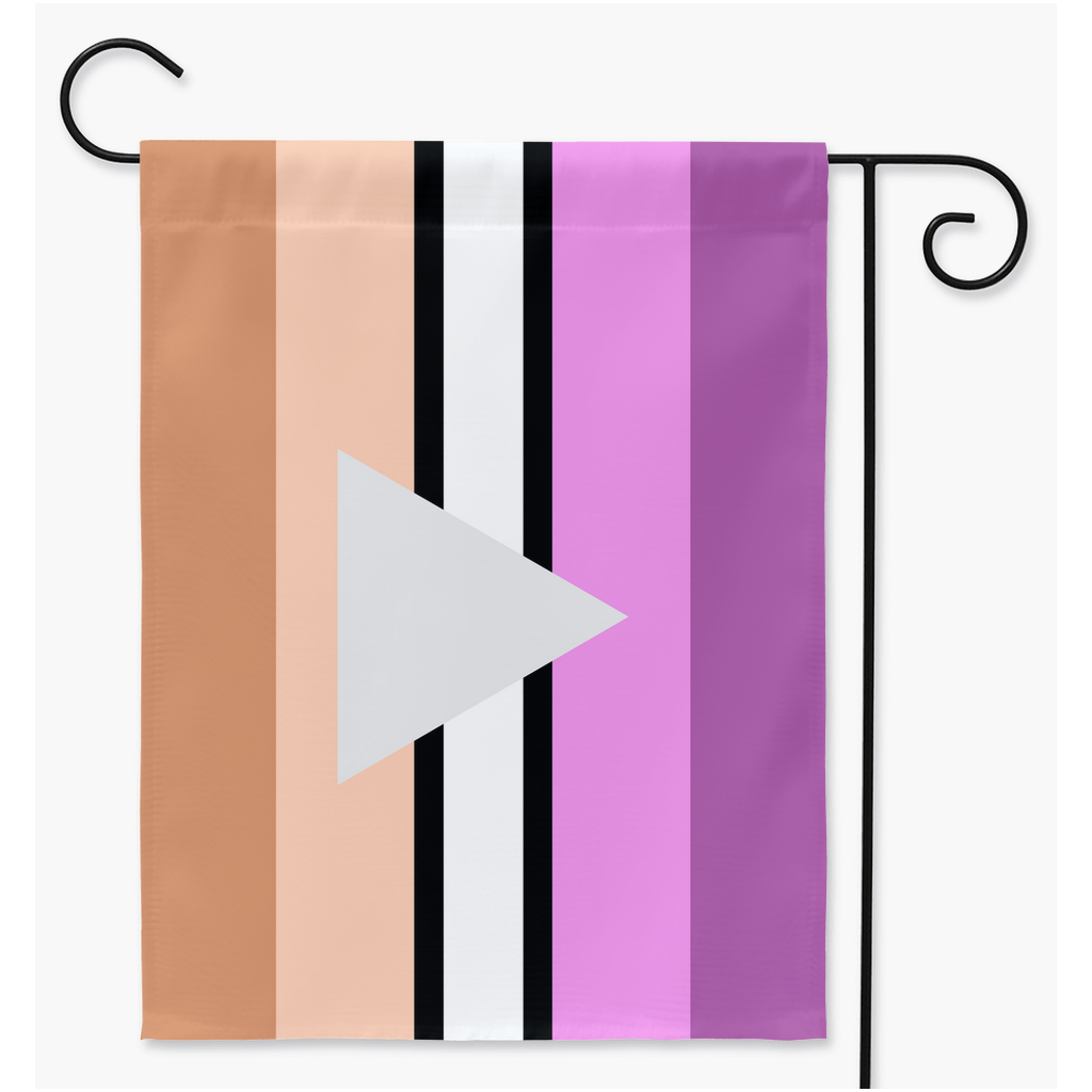 Sensual Attraction - V2 Yard and Garden Flag | Single Or Double-Sided | 2 Sizes | Aro Ace Spectrum