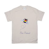 T-shirt unisexe Bumblebee Pride Pun - LIGHT | Choisissez votre drapeau et votre jeu de mots