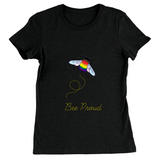 T-shirts ajustés Bumblebee Pride Pun - DARK | Choisissez votre coloris et votre jeu de mots | Bella + Toile