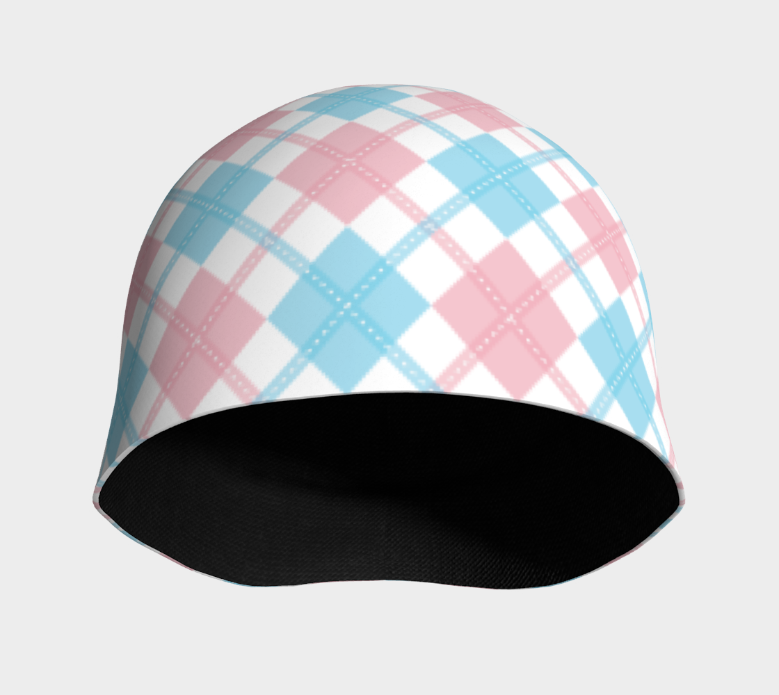 Transgender Argyle Beanie